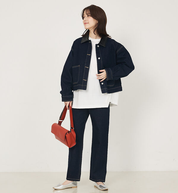 abahouse mavie「デニム/カツラギショートカバーオール」|その他|