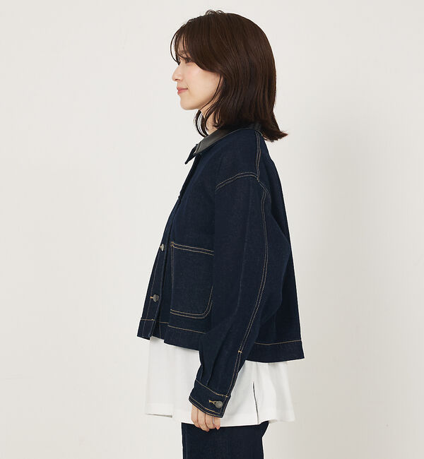 abahouse mavie「デニム/カツラギショートカバーオール」|その他|