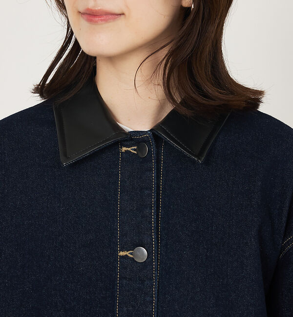 abahouse mavie「デニム/カツラギショートカバーオール」|その他|