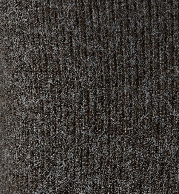 abahouse mavie「片畦モックネックプルオーバー」|ニット・セーター|