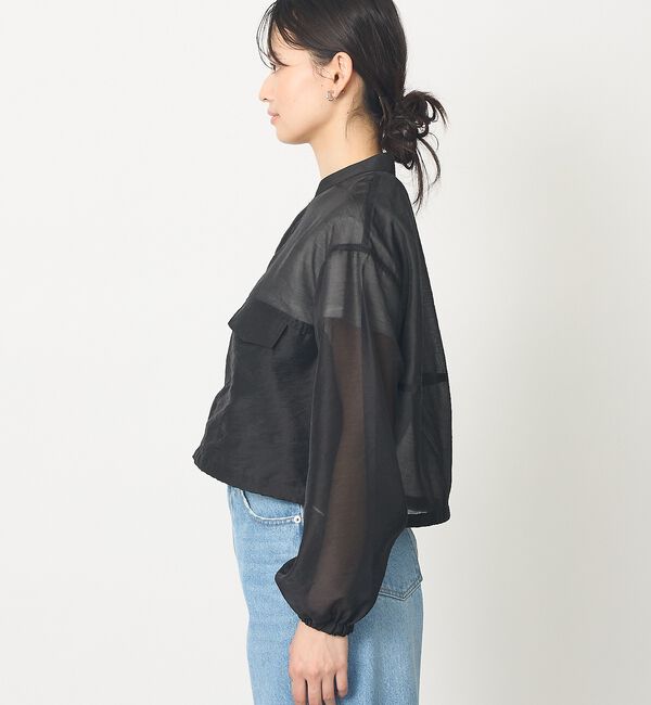 abahouse mavie「【サッと羽織れる】シアーブルゾン【予約】」|ブルゾン・スタジャン|