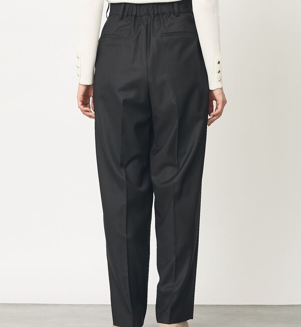 abahouse mavie「【セットアップ対応】ライトメランジタックスラックス」|スラックス|