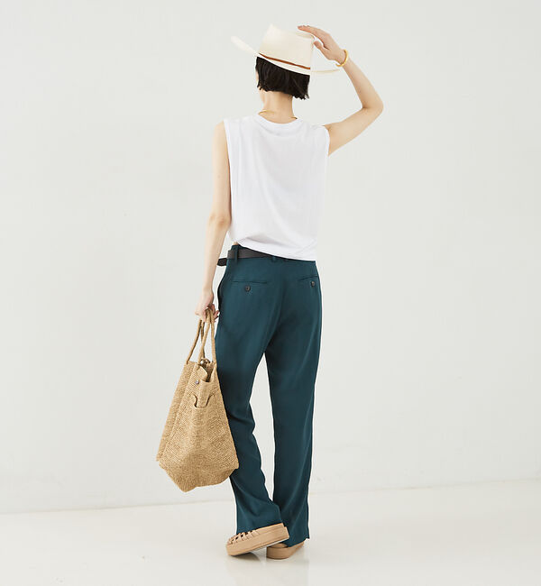 The Store by C' 「【COCUCA】フロント スリットパンツ」|スラックス|