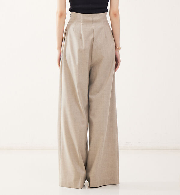 The Store by C' 「【COCUCA】ハイウエスト ワイドパンツ」|スラックス|
