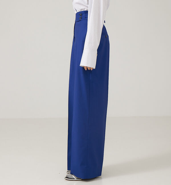 The Store by C' 「【NEHERA】ハイウエストワイドトラウザーズ」|スラックス|