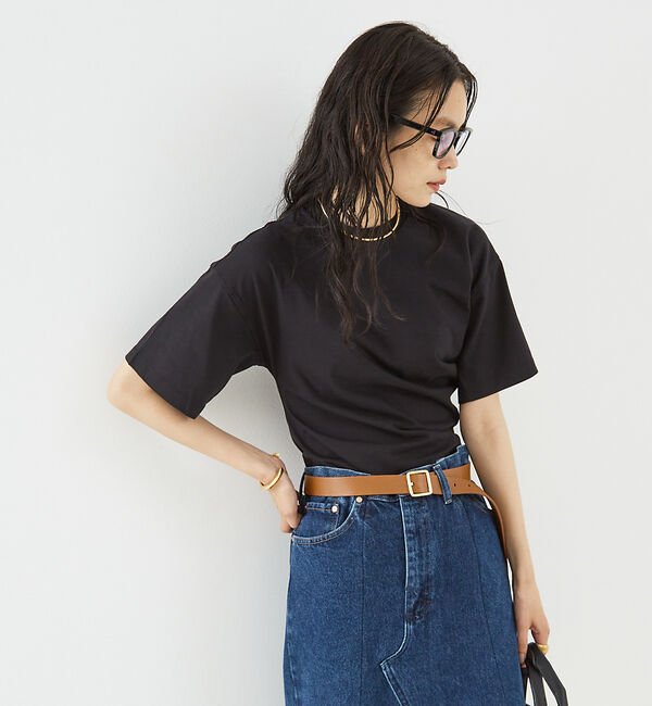 The Store by C' 「【TOTEME】Twisted Jersey Tee／ツイストジャージTシャツ」|Tシャツ・カットソー|