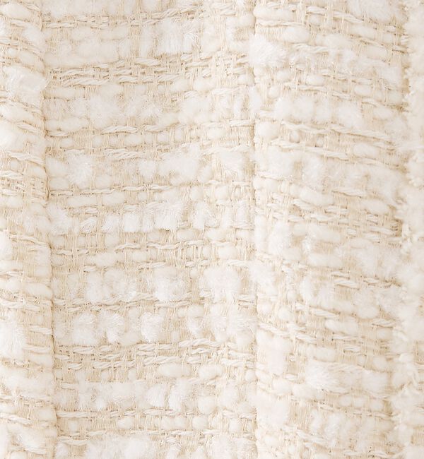 The Store by C' 「【COCUCA】クルーネックツイードジャケット」|ノーカラージャケット|