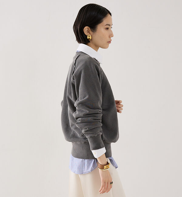 The Store by C' 「【Lee】RAGLAN SWEAT DAMAGE／ダメージスエット」|スウェット・ジャージ|