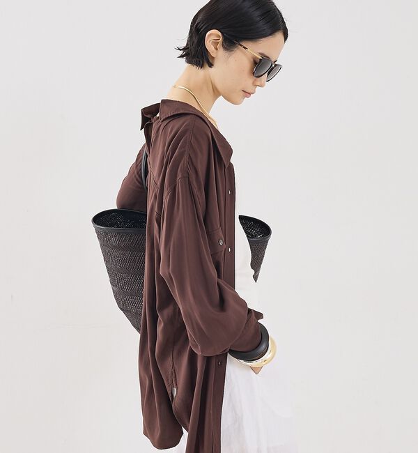 The Store by C' 「【COCUCA】ニュアンスシャツ」|シャツ・ブラウス|