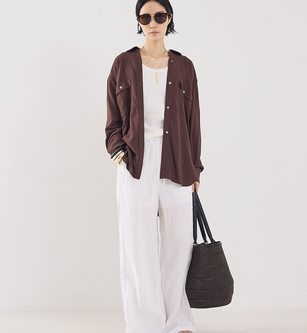 The Store by C' 「【COCUCA】ニュアンスシャツ」|シャツ・ブラウス|