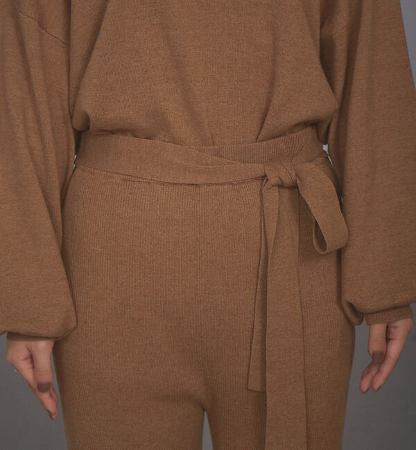 NOMINE「【展開店舗限定】ニットプルオーバー＆パンツセットアップ」|ニット・セーター|