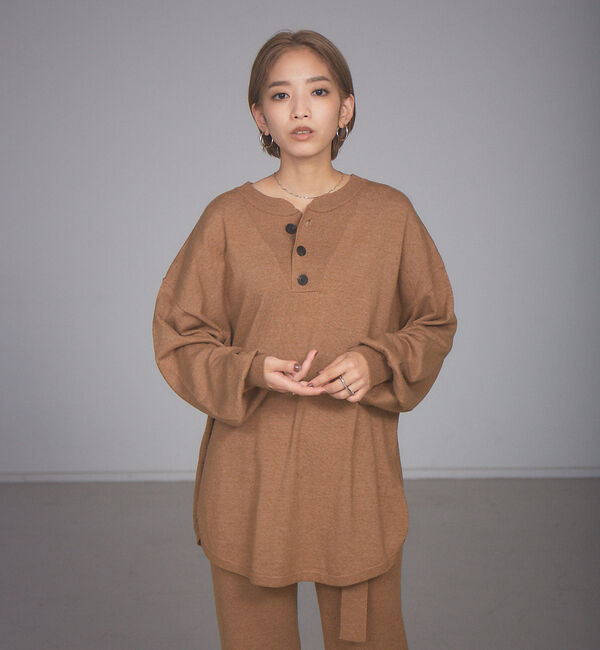 NOMINE「【展開店舗限定】ニットプルオーバー＆パンツセットアップ」|ニット・セーター|