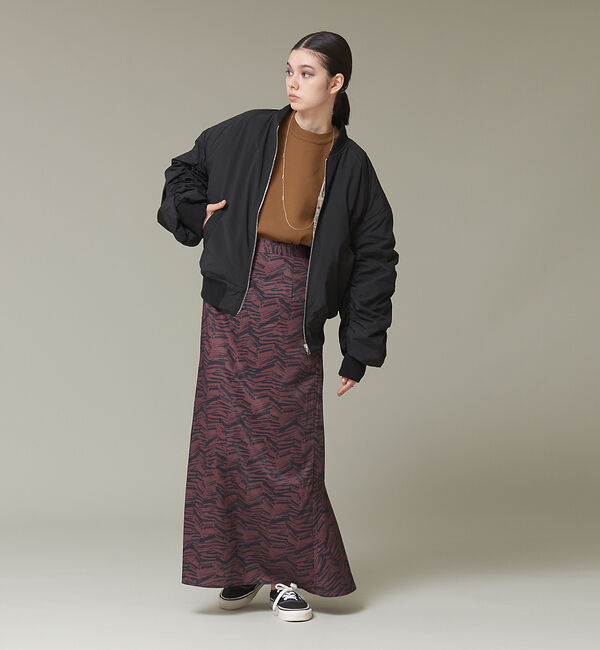 NOMINE「オリジナルプリントマーメイドマキシスカート」|スカート|