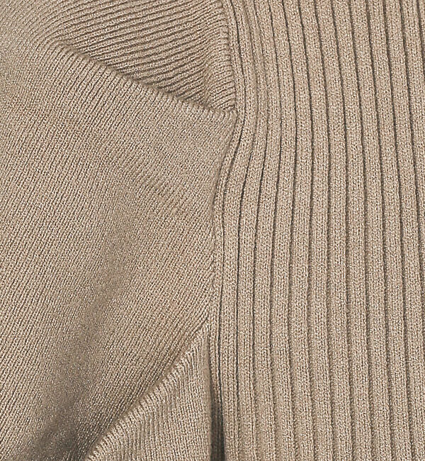 NOMINE「ボリュームスリーブタートルニット」|ニット・セーター|