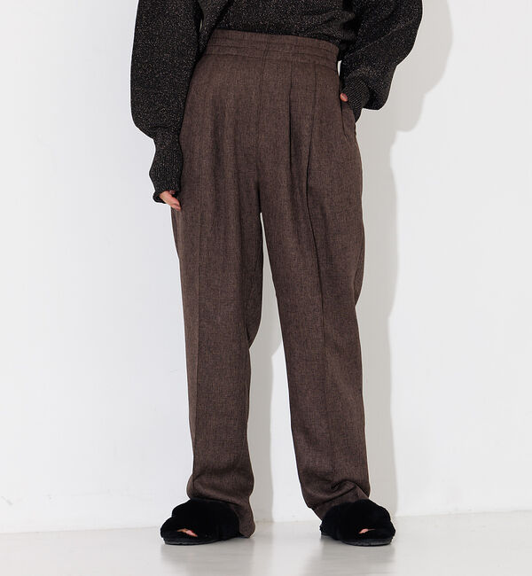 NOMINE「【セットアップ対応可】シャーク3タックテーパードパンツ」|スラックス|