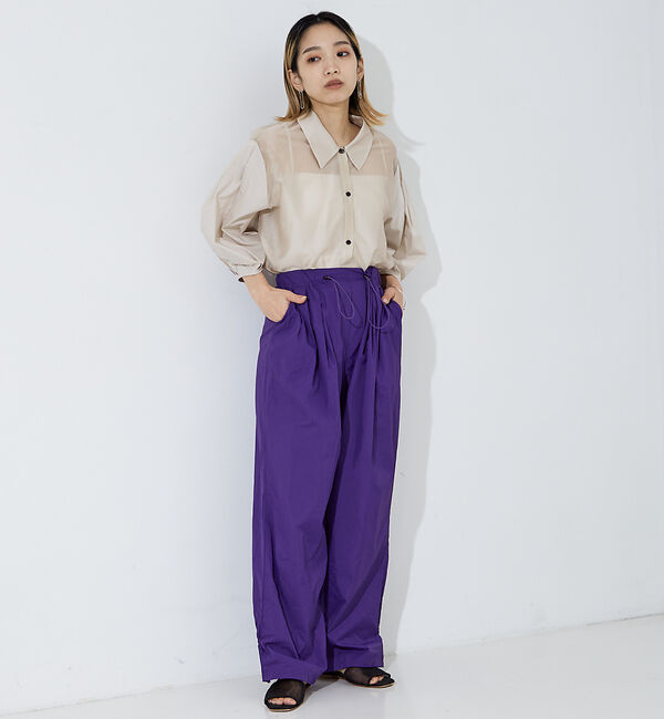 NOMINE「【セットアップ着用可】ワッシャーバックドロストパンツ」|その他|