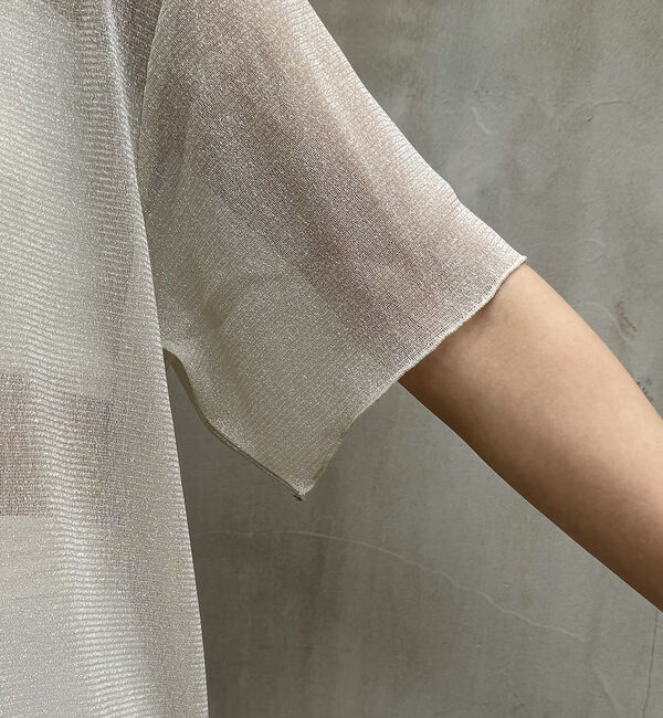 NOMINE「チュールTシャツ」|Tシャツ・カットソー|