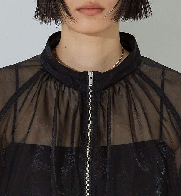 NOMINE「シアー ライトブルゾン」|ブルゾン・スタジャン|