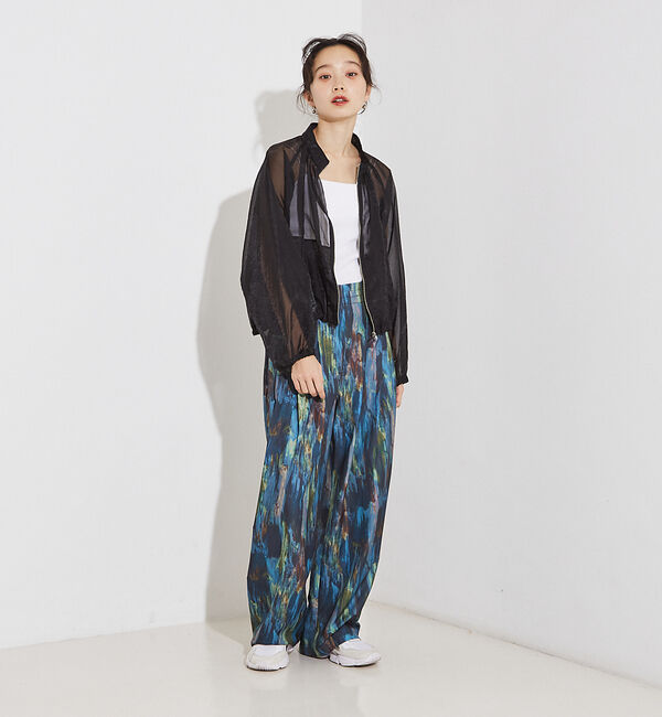 NOMINE「シアー ライトブルゾン」|ブルゾン・スタジャン|