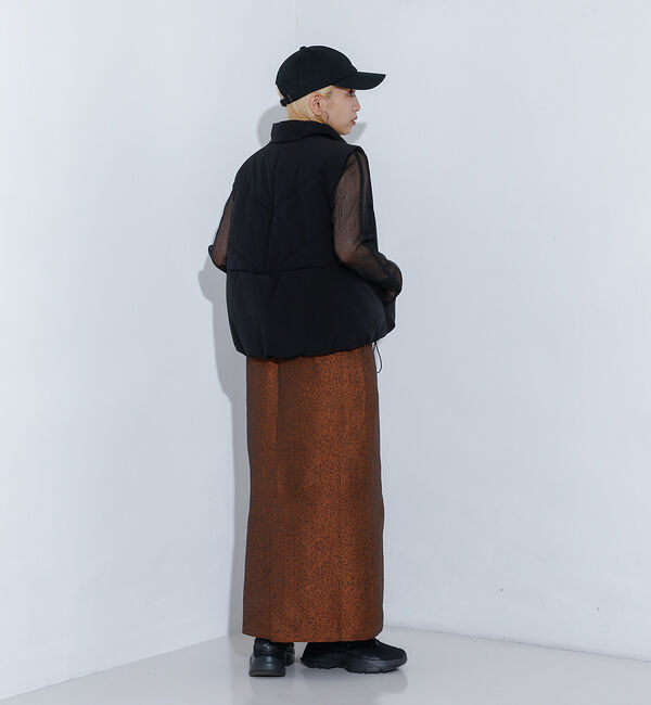 NOMINE「ジャガード ジップ スカート」|スカート|