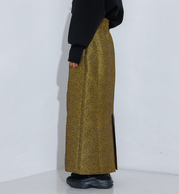 NOMINE「ジャガード ジップ スカート」|スカート|