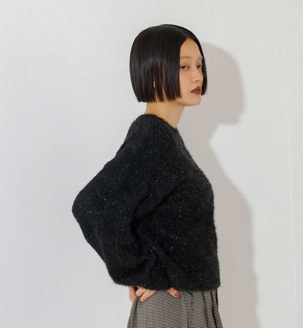 NOMINE「ラメシャギープルオーバー」|ニット・セーター|