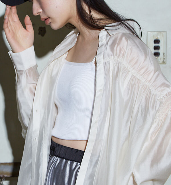 NOMINE「2WAY カップイン テレコ キャミソール」|キャミソール|