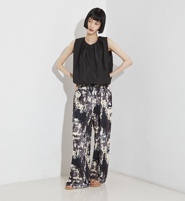 NOMINE「タック バルーン タンクトップ ブラウス」|シャツ・ブラウス|