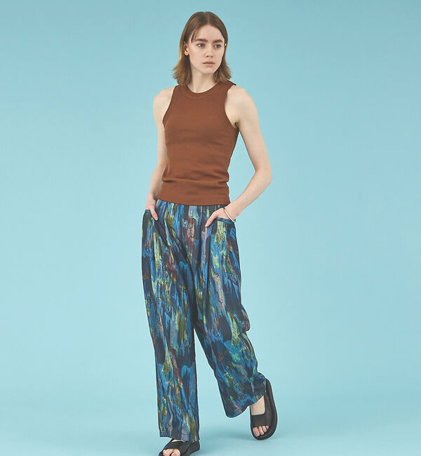 NOMINE「カップイン テレコ タンクトップ」|キャミソール|