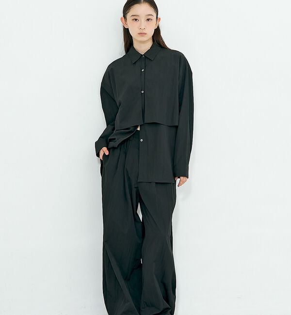 NOMINE「【ユニセックス】ロングヨーク オーバーサイズ シャツ」|シャツ・ブラウス|