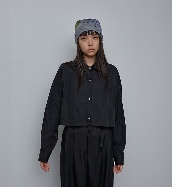 NOMINE「【ユニセックス】ロングヨーク オーバーサイズ シャツ」|シャツ・ブラウス|