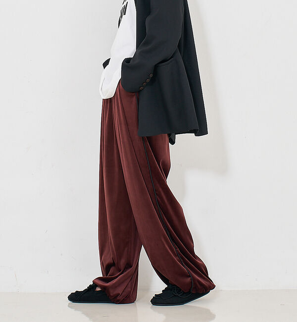 NOMINE「【セットアップ】ベロアトラックパンツ」|その他|