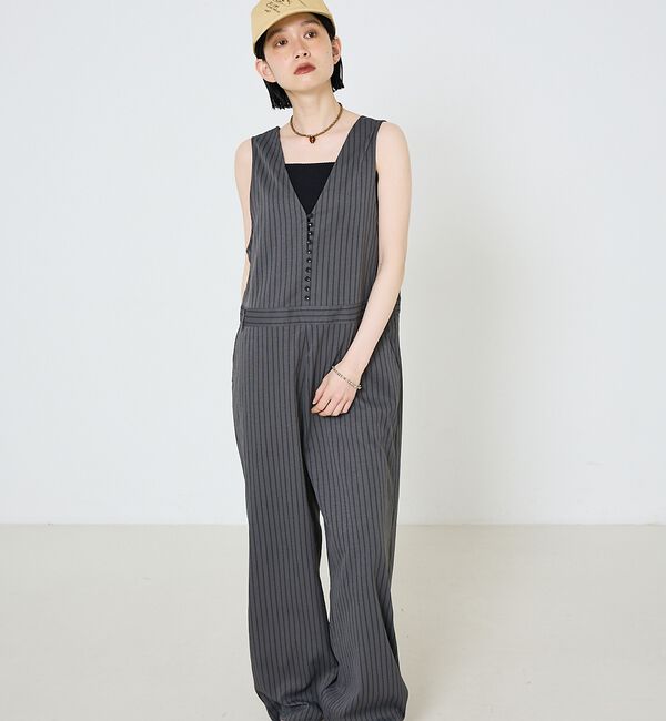 NOMINE「フロントボタンオールインワン」|オールインワン|