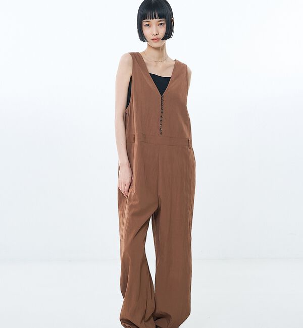 NOMINE「フロントボタンオールインワン」|オールインワン|