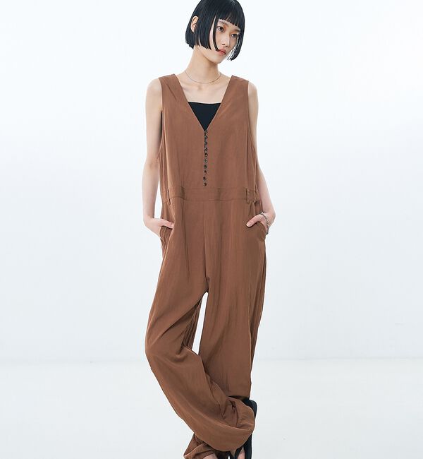 NOMINE「フロントボタンオールインワン」|オールインワン|