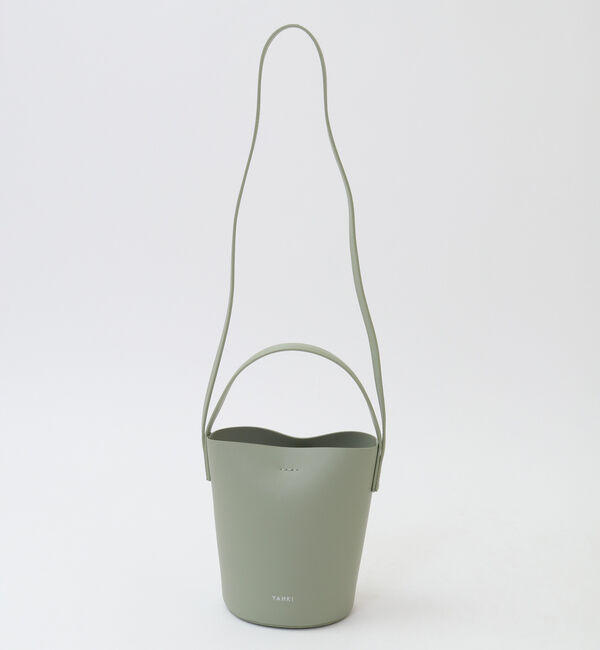 TIARA「【YAHKI/ヤーキ】バケツ型バッグ（YH-672V）」|トートバッグ|セージ