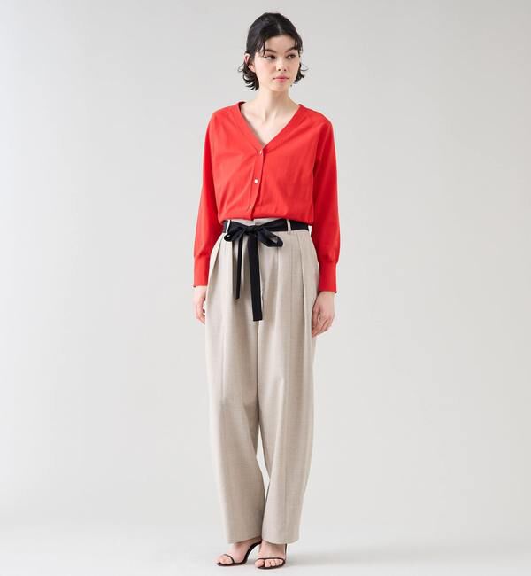 TIARA「ゴールドボタンカーディガン」|カーディガン|