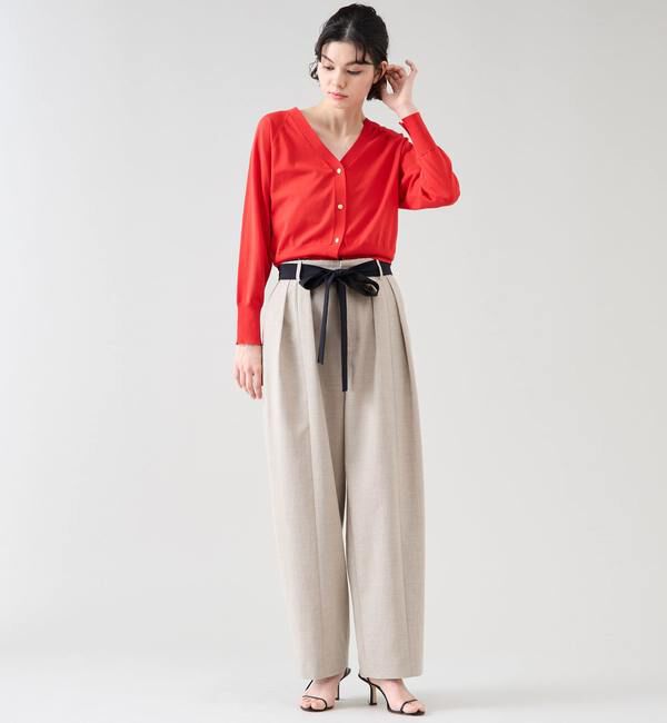 TIARA「ゴールドボタンカーディガン」|カーディガン|