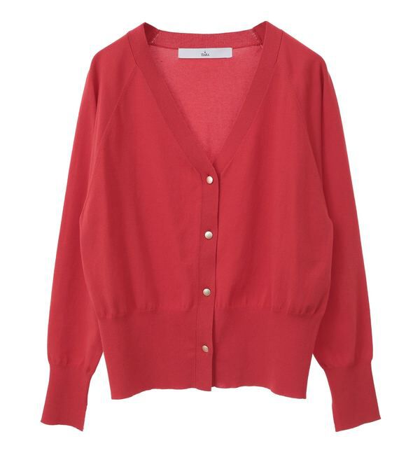 TIARA「ゴールドボタンカーディガン」|カーディガン|