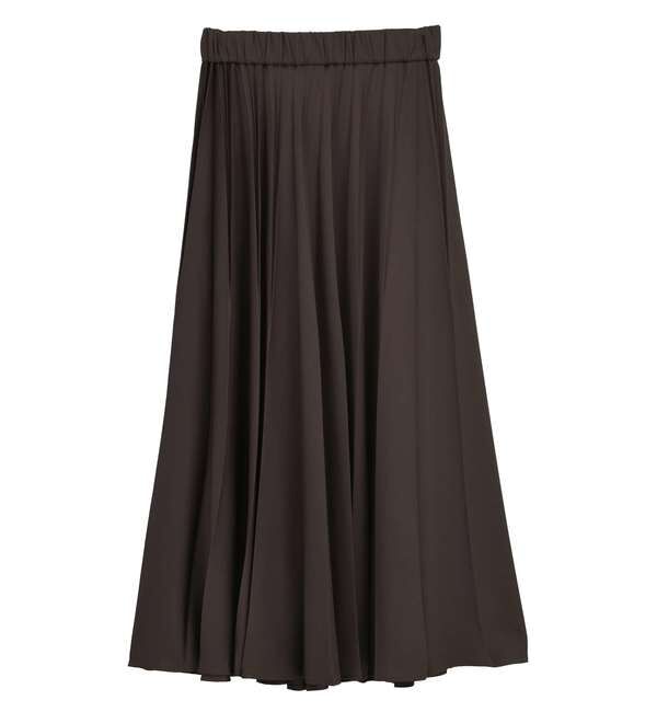 TIARA「プリーツスカート」|スカート|ブラウン