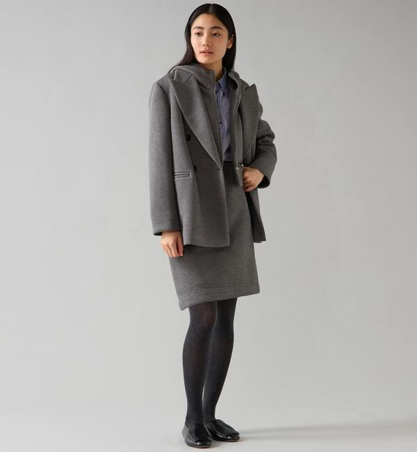 TIARA「ピークドラペルジャケット」|テーラードジャケット|