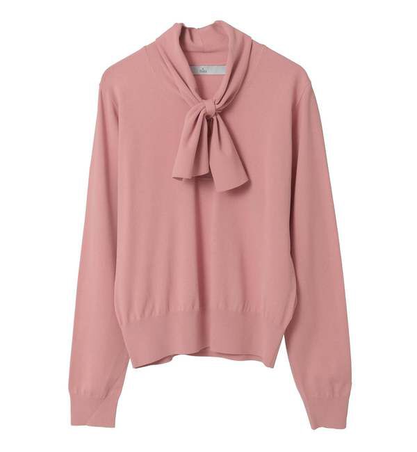 TIARA「リボンタイニット」|ニット・セーター|ピンク