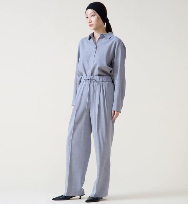 TIARA「2タックイージーパンツ」|スラックス|