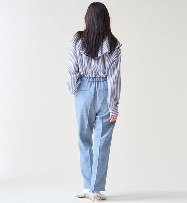 TIARA「フリルギャザーブラウス」|シャツ・ブラウス|