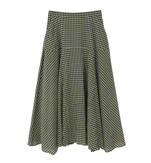 TIARA「ギンガムチェックフレアスカート」|スカート|