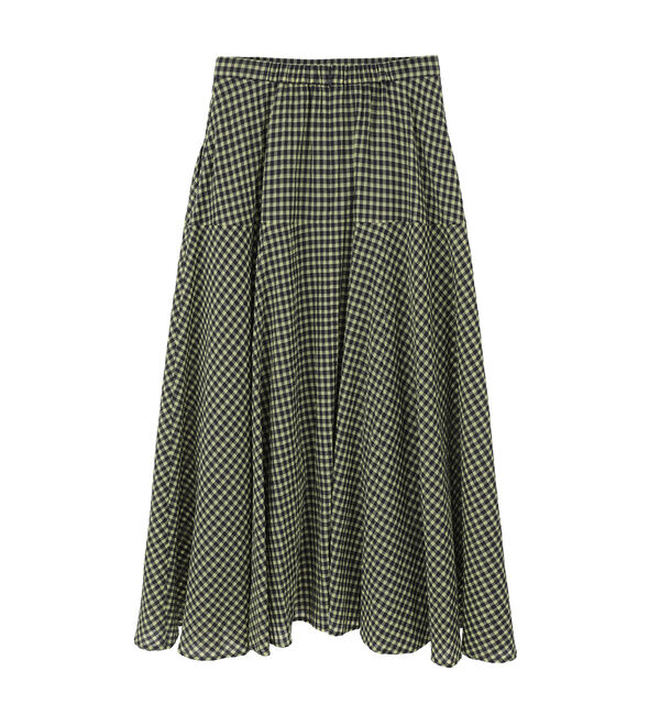 TIARA「ギンガムチェックフレアスカート」|スカート|