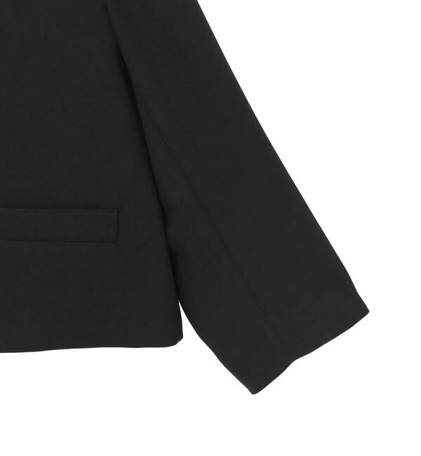 TIARA「ノーカラージャケット」|ノーカラージャケット|