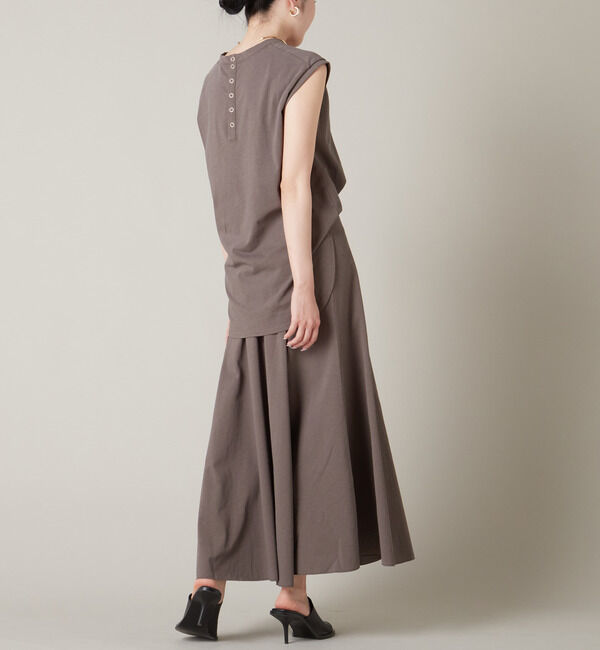 Liesse「カットソーフレアスカート（セットアップ対応）」|スカート|