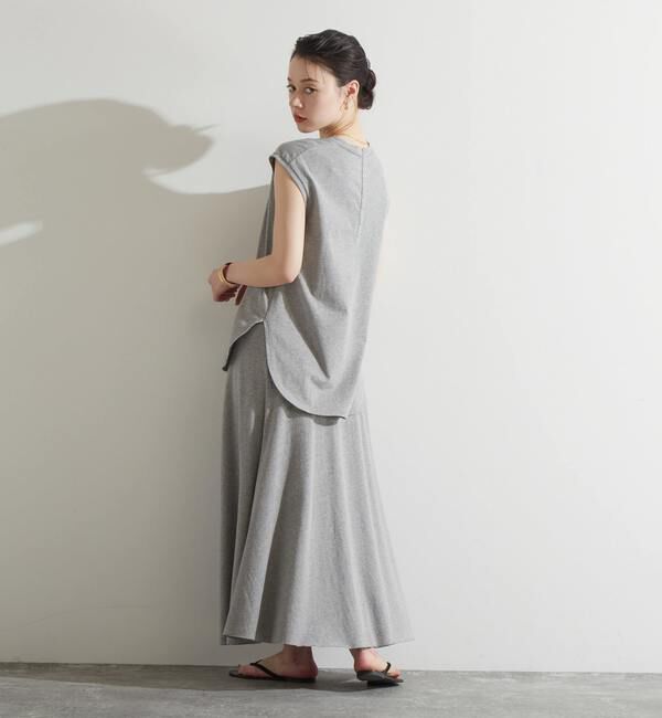 Liesse「カットソーフレアスカート（セットアップ対応）」|スカート|