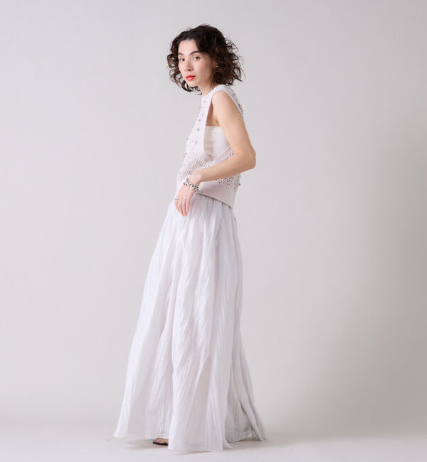 Liesse「パールニットベスト」|ベスト・ジレ|